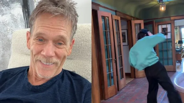 
                    Kevin Bacon é atacado por enxame de abelhas; filha recria o momento
                
