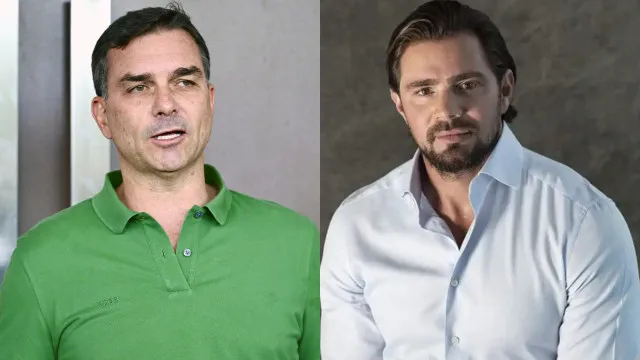 
                    Flávio confirma ter pedido dinheiro a Vorcaro para filme de Bolsonaro
                