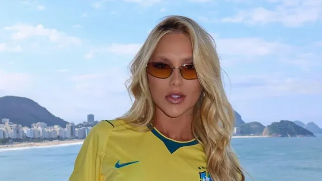 
                    Virginia é alvo de xingamentos no Maracanã e Vini Jr. sai em defesa da ex
                
