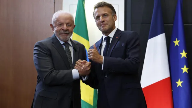 
                    Lula abre agenda no G7 com bilateral com Macron e descarta reunião com Trump
                