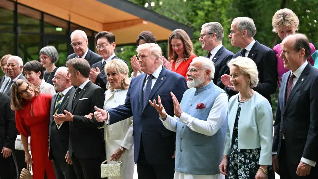 
                    Lula usa palco do G7 para criticar retração da solidariedade internacional e protecionismo
                