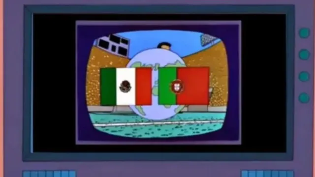 
                    'Os Simpsons' previu México e Portugal na final da Copa? Entenda a teoria
                