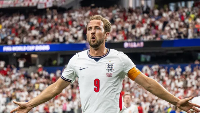 
                    Inglaterra elimina RD Congo com dois gols de Kane e avança às oitavas
                