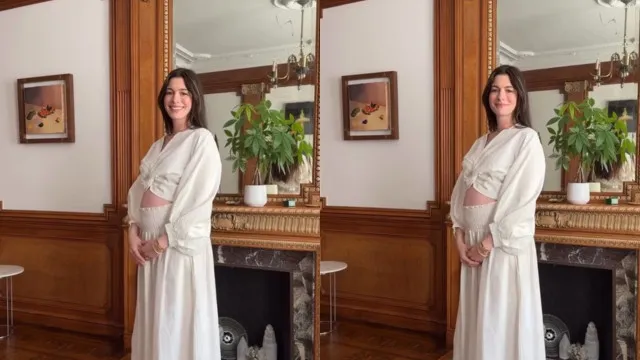 
                    Anne Hathaway está grávida pela terceira vez aos 43 anos
                