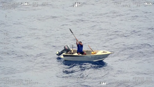 
                    Pescador sobrevive à deriva 7 dias num barco a remo na Nova Zelândia
                