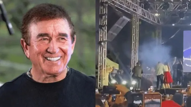 Palco desaba durante show de Amado Batista e deixa feridos na Bahia