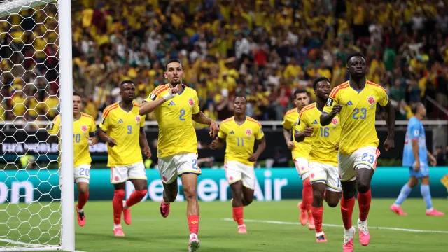 
                    Colômbia vence RD Congo e garante vaga na fase eliminatória da Copa
                