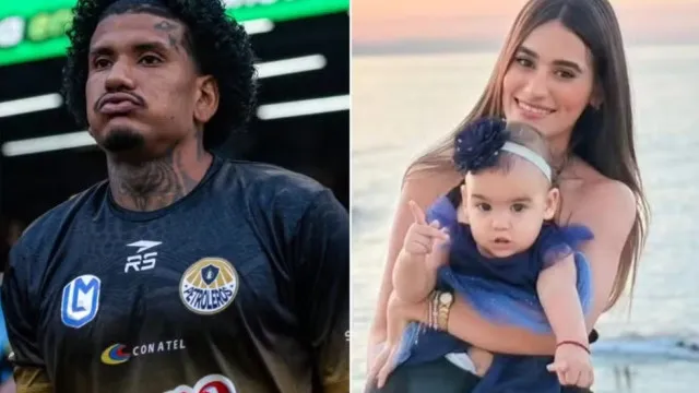 
                    'Você deu a sua própria vida pela nossa filha', diz jogador venezuelano sobre esposa morta em terremoto
                