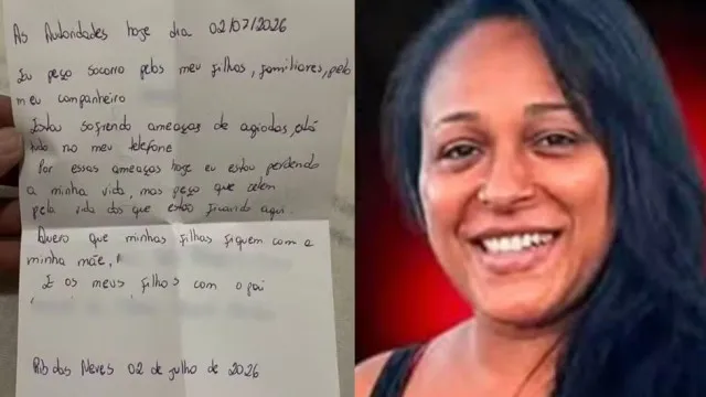 
                    Ex-mulher do goleiro Bruno deixou carta antes de desaparecer; veja
                