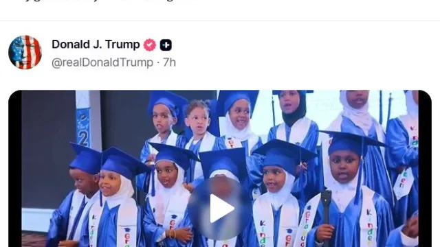 
                    Trump ridiculariza crianças muçulmanas em vídeo nos EUA
                