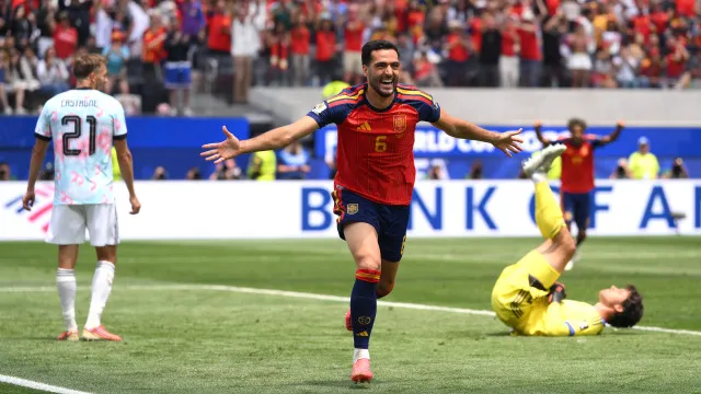 
                    Espanha vence Bélgica no fim e vai enfrentar a França na semifinal
                