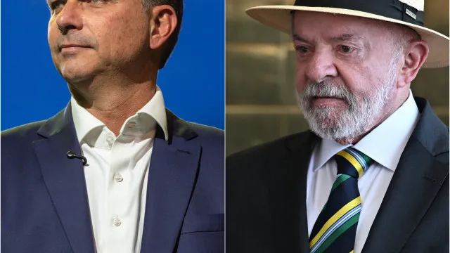 No 1º turno, Lula tem 41% e Flávio Bolsonaro tem 37%, em empate técnico, aponta BTG/Nexus
