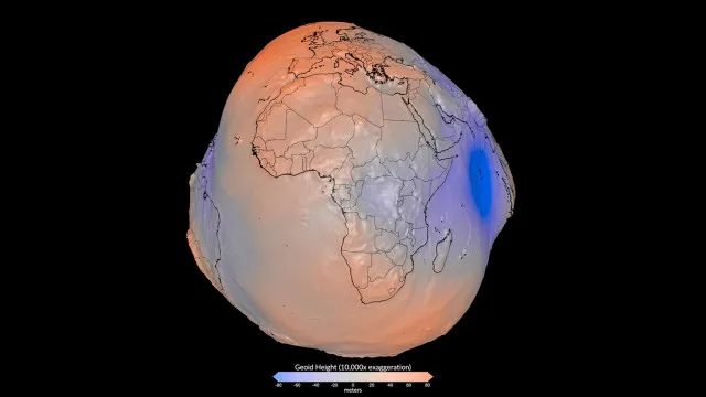 
                    Modelo 3D mostra o verdadeiro formato da Terra; veja
                