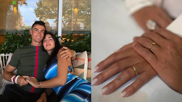 
                    Data simbólica e festa íntima: os detalhes do casamento de CR7 e Gio
                