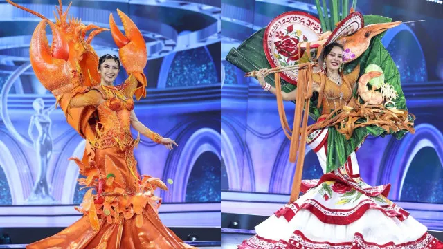 
                    Candidatas vestem sabores da Tailândia em desfile inusitado; veja as foto
                