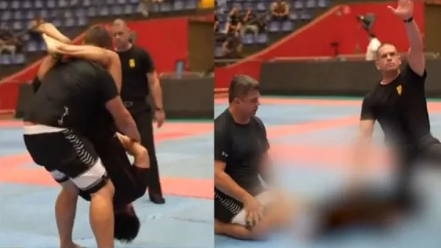 Atleta de jiu-jitsu perde movimentos após sofrer golpe ilegal em competição