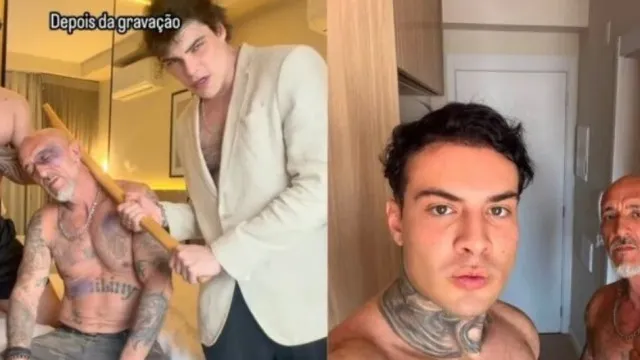 
                    Cristian Cravinhos é banido de plataforma adulta após vídeo com simulação de pauladas
                