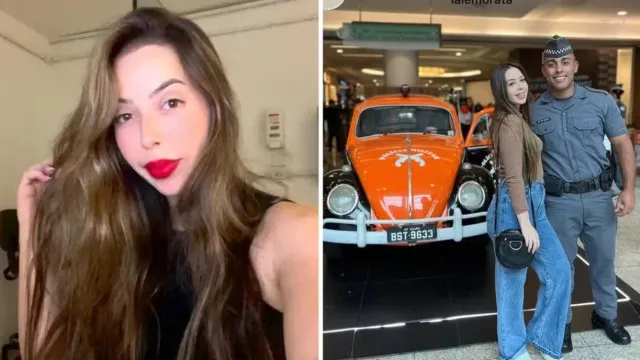 
                    Mulher é achada morta em casa com tiro e marido PM fala em suicídio
                