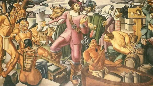
                    'iPhone' em pintura de 1937 causa alvoroço nas redes sociais
                