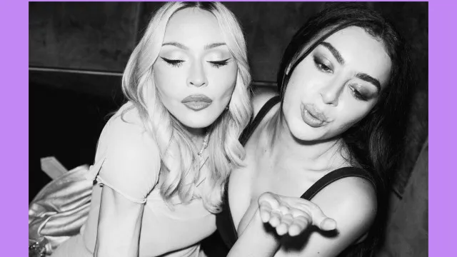 
                    Madonna e Charli XCX unem forças na inédita 