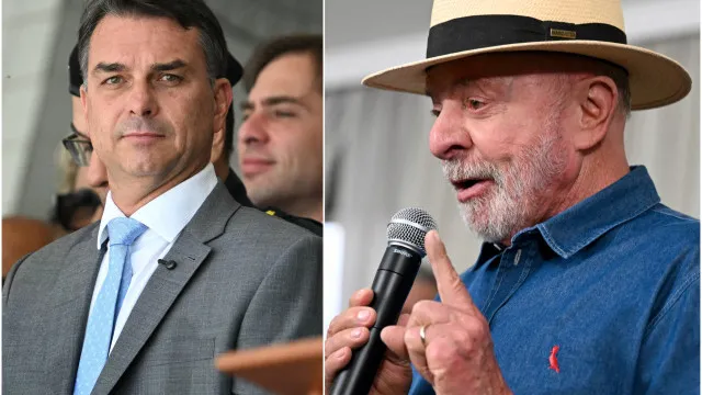 
                    Lula tem 45,3% contra 42,2% de Flávio Bolsonaro no primeiro turno, diz pesquisa Atlas/Bloomberg
                