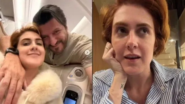 
                    Viúva de Lito Sousa grava vídeo emocionada ao falar de 1º voo após morte de marido
                
