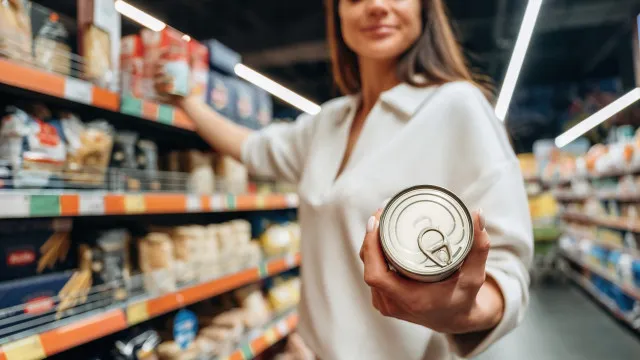 
                    Por que você deve evitar comprar alimentos em latas amassadas?
                