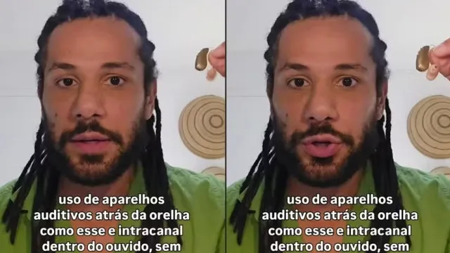 Ator da Globo revela perda de audição: 'Vou ser completamente surdo'