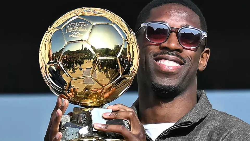 O surpreendente favorito de Dembélé à Bola de Ouro: "Quem o viu, sabe"