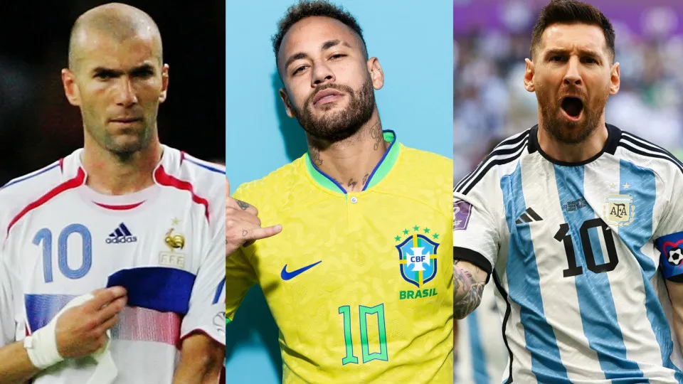 “Camisa 10”: Os maiores da história do futebol