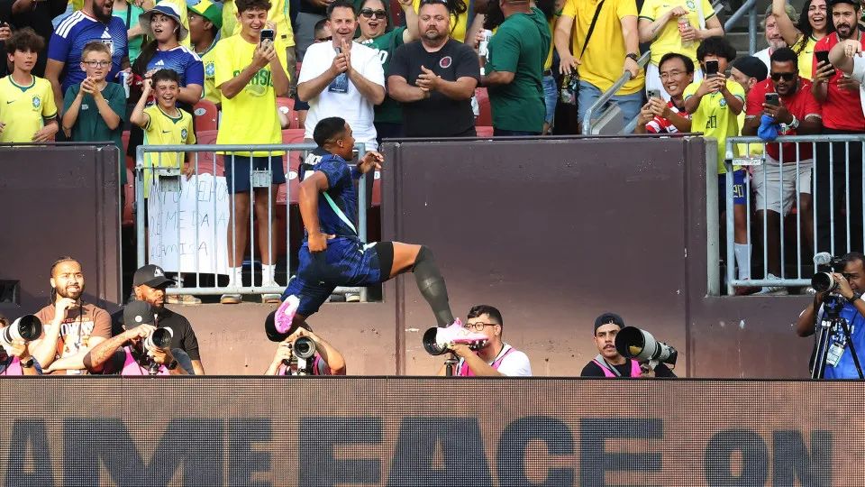 Endrick decide, e seleção vence o Egito no último jogo antes da Copa Endrick decide, e seleção vence o Egito no último jogo antes da Copa