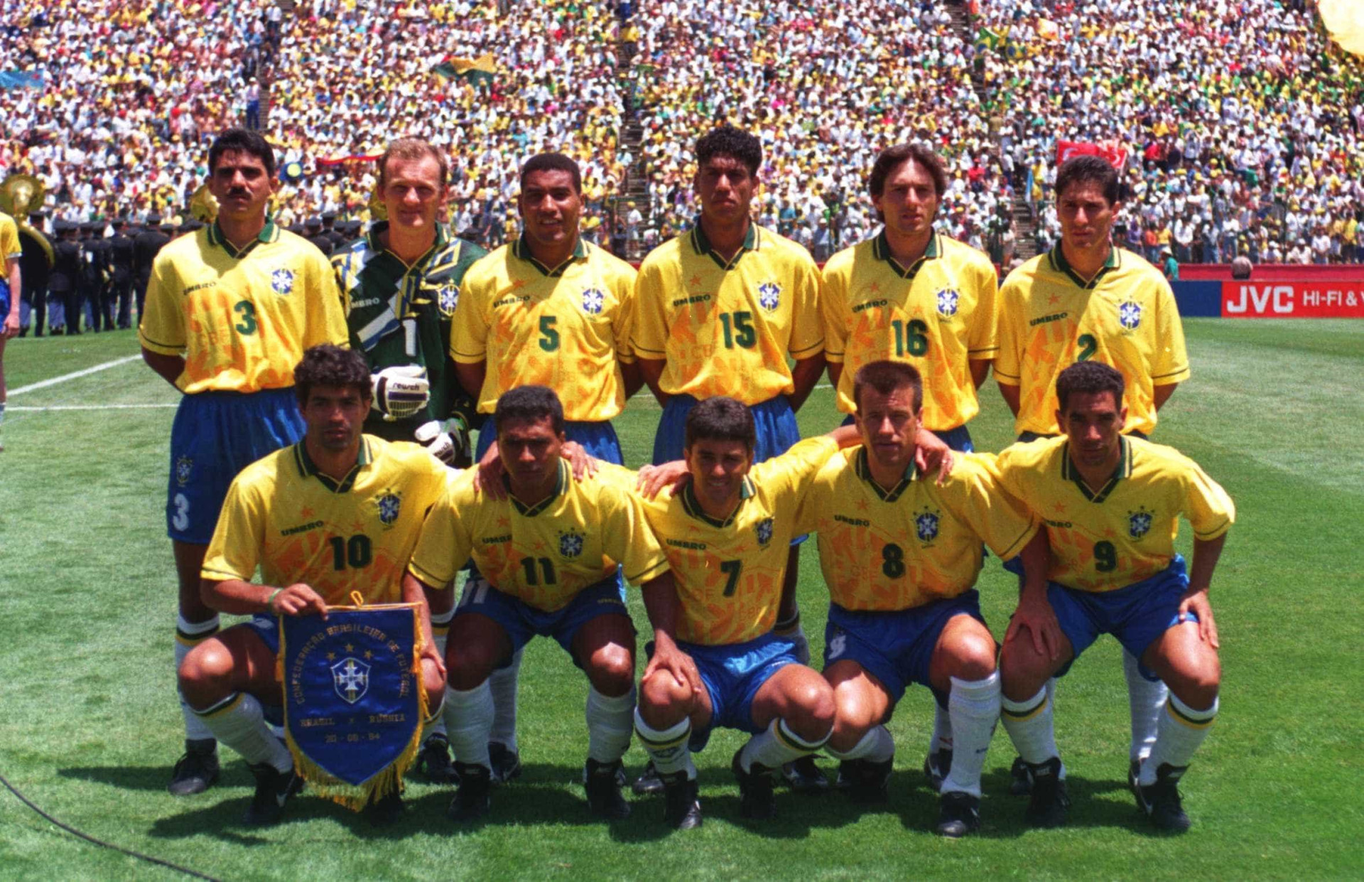 Сколько раз бразилия становилась чемпионом. Бразилия 1994 команда.