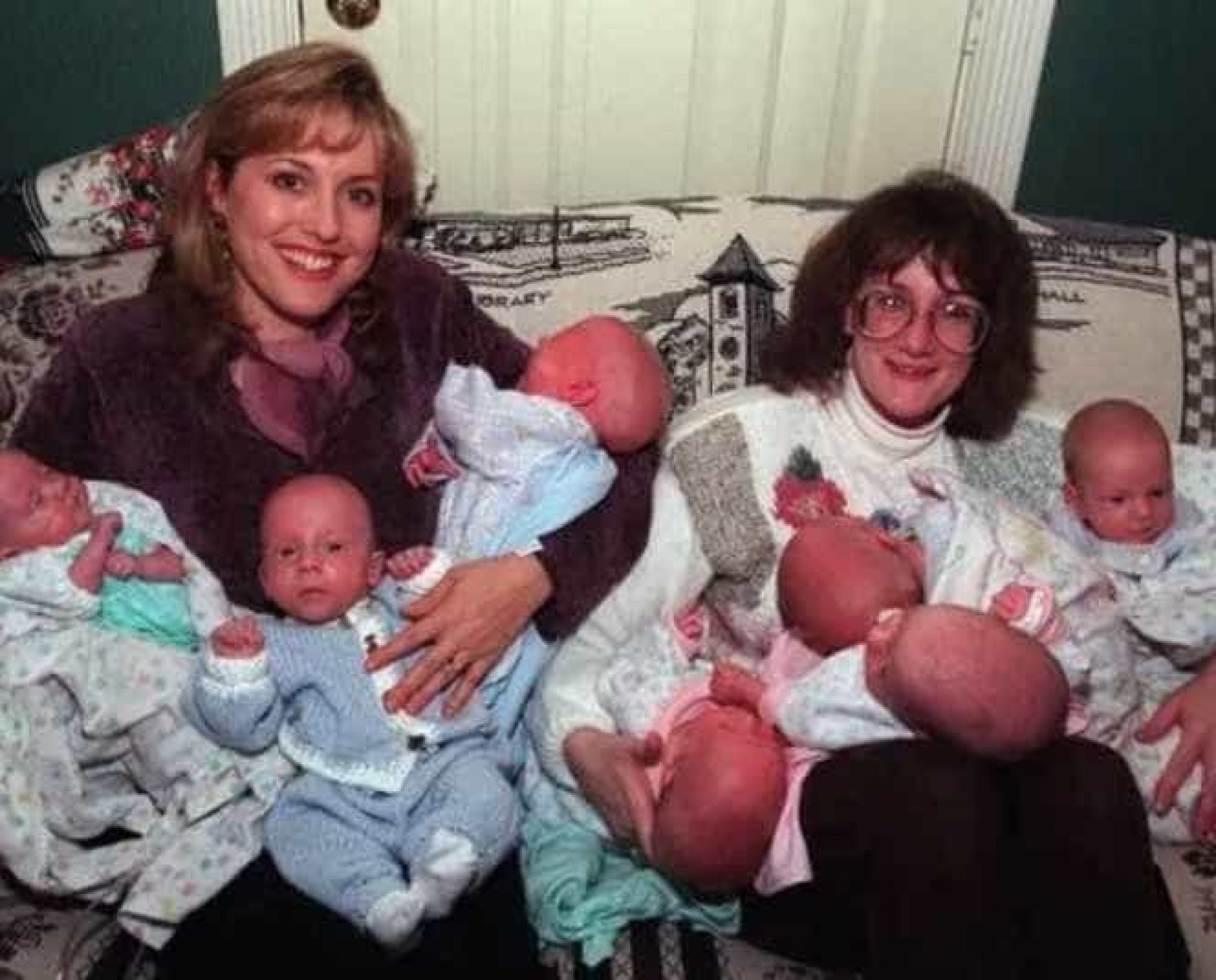 Мать родила 7 детей. MCCAUGHEY Septuplets.