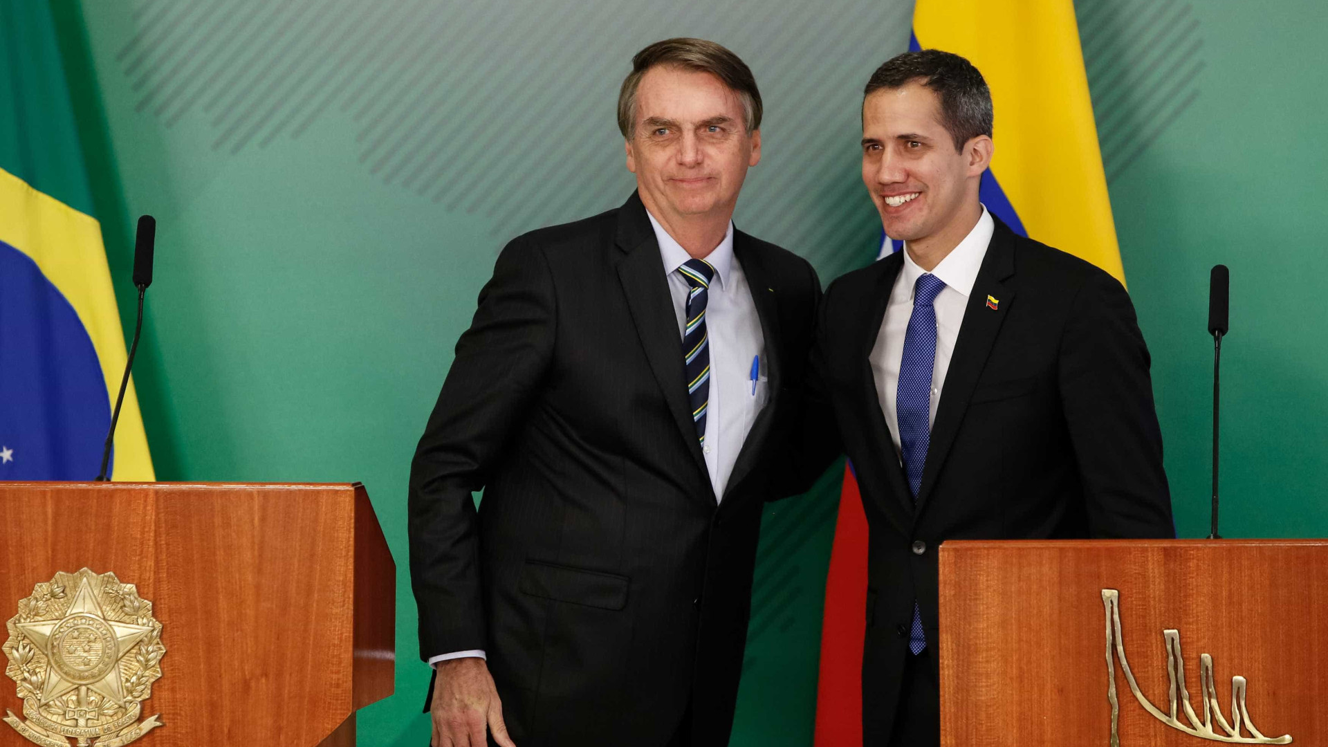 Bolsonaro desagrada militares ao receber GuaidÃ³ como chefe de Estado