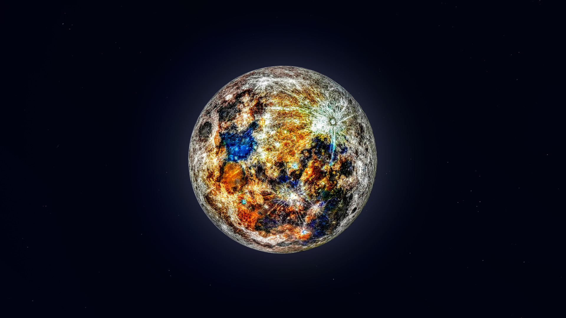 Astrofotógrafo mostra as cores da Lua numa imagem impressionante